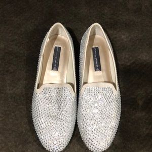 Bling Steve Madden smoke loafers !